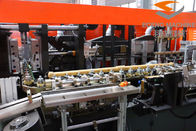 オレンジ4つのキャビティ プラスチック自動ペットびんの吹く機械9kg/Cm2