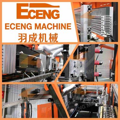 Ecengのプラスチックびん6キャビティ ペット吹く機械380V 50HZ