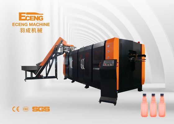 2l放出のブロー形成機械6キャビティ ペットびんの作成