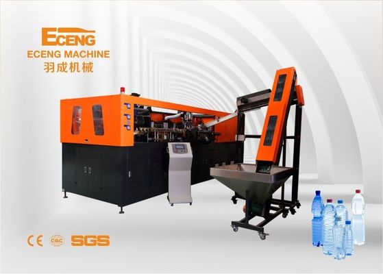 Ecengのプラスチックびん6キャビティ ペット吹く機械380V 50HZ