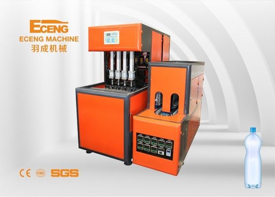 SMC 4キャビティ ペット伸張のブロー形成機械XINJIE PLC制御