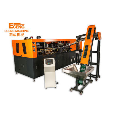 Ecengのプラスチックびん6キャビティ ペット吹く機械380V 50HZ